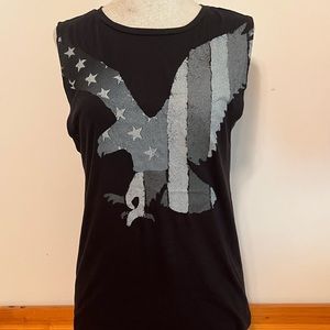 American eagle tank top black